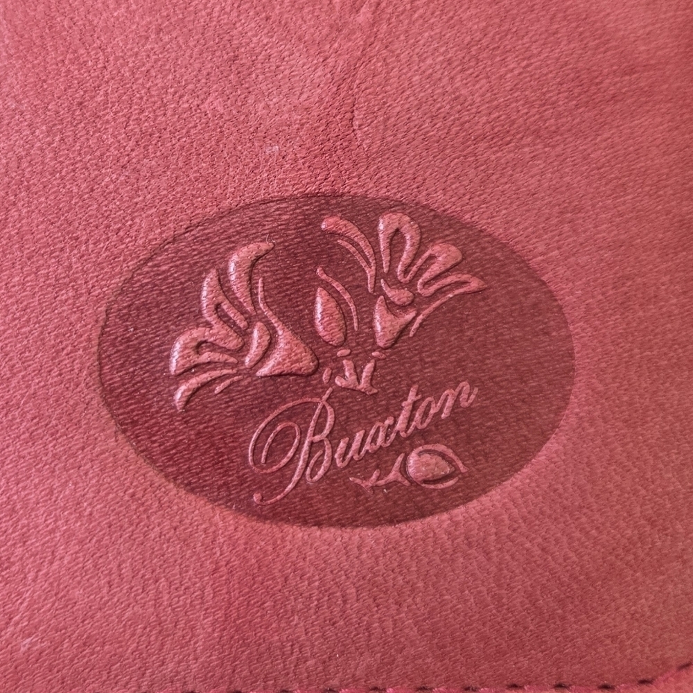 Rasberry Buxton Leather Wallet - Picture 2 of 7